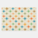 Search for mid century modern wrapping paper Starburst