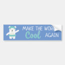 Search for climate change bumper stickers polar bear