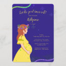 Search for mardi gras baby shower invitations Fleur de lis