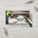 Search for carpet business cards Cleaner