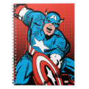 Search for marvel comics notebooks Captain america