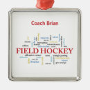 Search for field hockey ornaments Coach