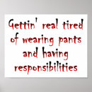 Search for responsibility posters Adult