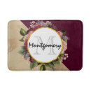 Search for burgundy bath mats Modern