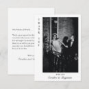 Search for friend thank you cards Black and white