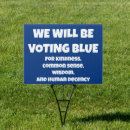 Search for democrat outdoor signs Vote blue