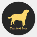 Search for yellow lab stickers Silhouette