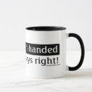 Search for left handed mugs Lefty