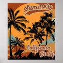 Search for vintage california posters Sunset