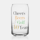 Search for 40th beer glasses 40th birthday party