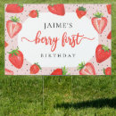 Search for 1st birthday outdoor signs Strawberry
