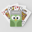 Search for owl playing cards girly