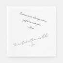 Search for funny napkins Calligraphy