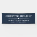 Search for sympathy banners Memorial service