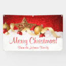 Search for red and gold banners Merry christmas