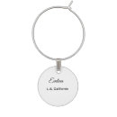 Search for letter wine charms Initial