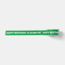 Search for happy birthday ribbon Green