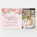 Search for pink graduation banners Graduate