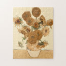 Search for vincent van gogh sunflowers puzzles Yellow