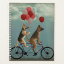 Search for funny planners Dogs on bicycles
