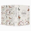 Search for bridal shower recipe binders Wildflowers