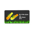 Search for flip flops return address labels Vacation