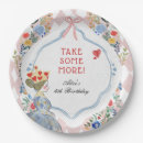 Search for alice in wonderland paper plates Floral