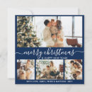 Search for blue and white christmas cards Minimalist