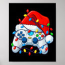 Search for video game posters Santa