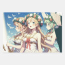 Search for japanese anime wrapping paper Girl
