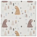 Search for woodland nursery fabric Bear