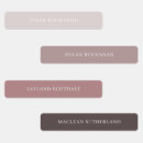 Search for waterproof name labels Summer camp pre school