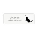Search for black cat return address labels Animals