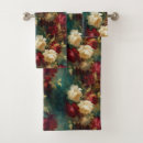 Search for green and white bath towels Floral