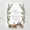 Search for forest friends baby shower invitations Rustic