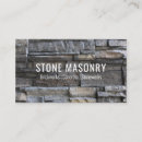 Search for masonry business cards Stone