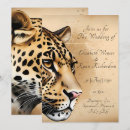 Search for leopard print wedding invitations Cheetah
