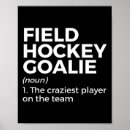 Search for hockey goalie posters Field