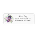 Search for lavender return address labels Modern