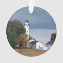 Search for michigan lighthouse ornaments Lake huron