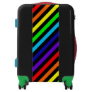 Search for bright colored luggage Rainbow