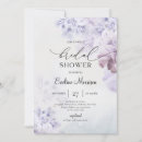 Search for purple bridal shower invitations Minimalist