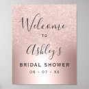Search for metallic gold foil posters Rose gold glitter
