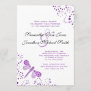 Search for purple and turquoise wedding invitations Violet