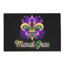 Search for mardi gras placemats Gold