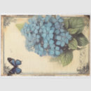 Search for blue hydrangea tissue paper Ephemera