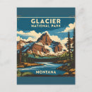 Search for glacier national park postcards Retro travel