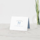 Search for dusty blue wedding thank you cards Classic