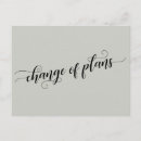 Search for change of plans postcards Postponement