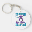Search for field hockey keychains Goalie